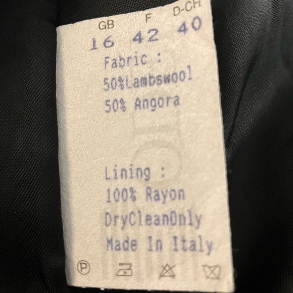 Cinzia Rocca Lambswool/Angora Beautiful Coat. - Picture 3 of 8